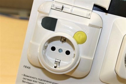 Prise à puce avec RCD Prise à puce avec RCD
