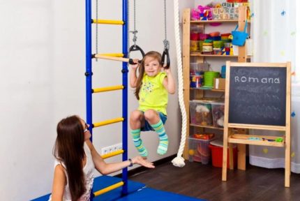 Children's room in the apartment