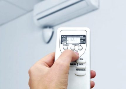 Allumer le climatiseur avec la télécommande Allumer le climatiseur avec la télécommande