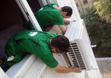 Outdoor unit installation Outdoor unit installation