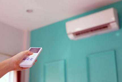 Remote control from air conditioner