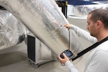 Duct measurements Duct measurements