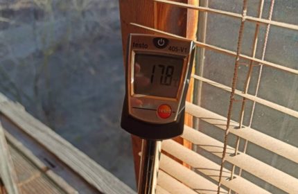 Hot-wire anemometer for ventilation Hot-wire anemometer for ventilation