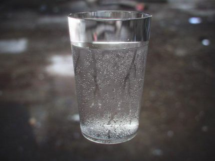 Glass of water Glass of water