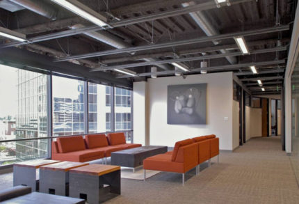 Ceiling duct system Ventilation system provides air exchange