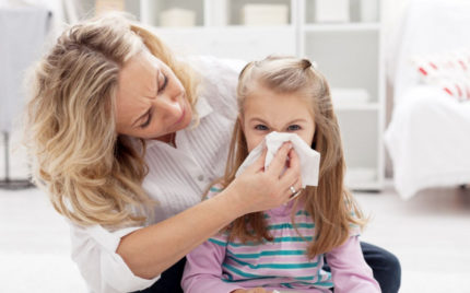 Runny nose in a child Runny nose in a child