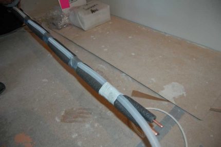 Preparation of communications for installation Harness Formation