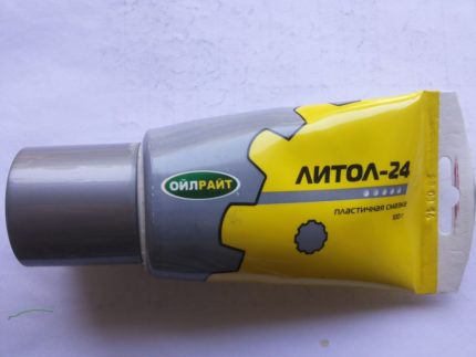 Litol in a tube