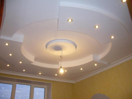 Plafond en plaques de plâtre Plafond en plaques de plâtre